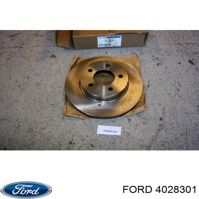 Гальмівні диски передні F67Z1125BA Ford