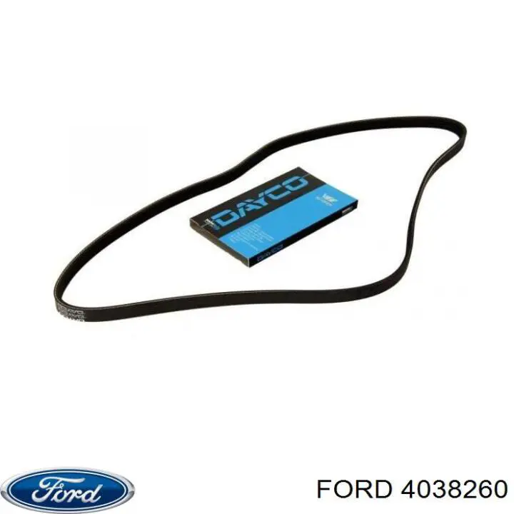 Ремінь генератора 4038260 Ford