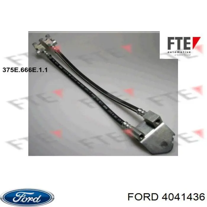 Шланг гальмівний задній 4409343 Ford