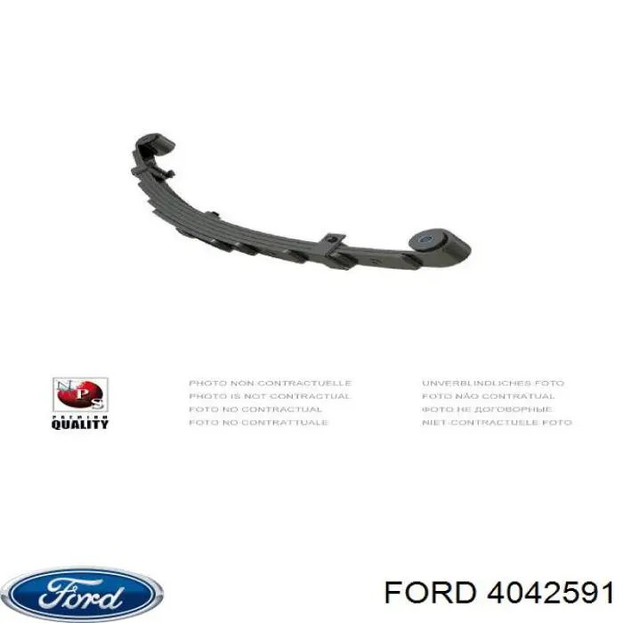 Ресори додаткові Ford 4042591 ціна, від 159.72 USD
