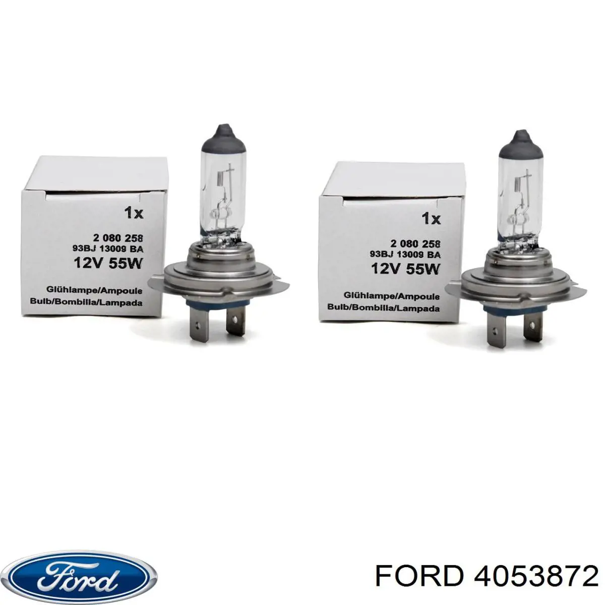 Цоколь лампи в фару Ford 4053872
