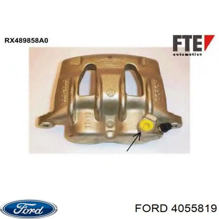 Супорт гальмівний передній правий Ford 4055819 ціна, від 45.21 USD