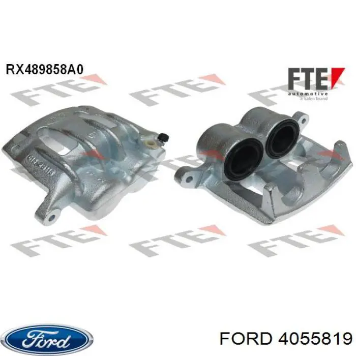 4055819 Ford Супорт гальмівний передній правий