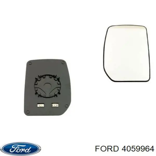 Дзеркальний елемент правого дзеркала заднього виду Ford 4059964 ціна, від 8.65 USD