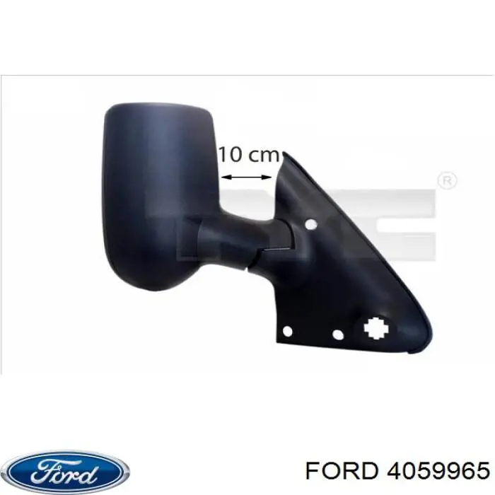 Купити 4059965 Ford Скло дзеркала заднього виду, правого