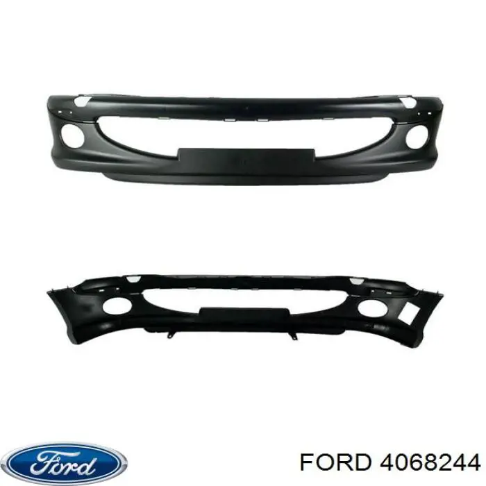 Бампер передній, центральна частина Ford 4068244