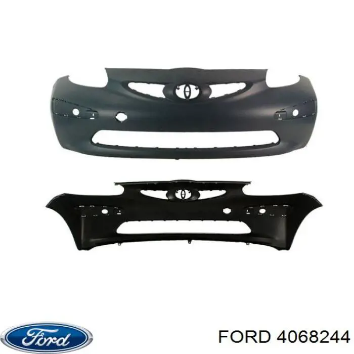 Купити 4068244 Ford Бампер передній, центральна частина