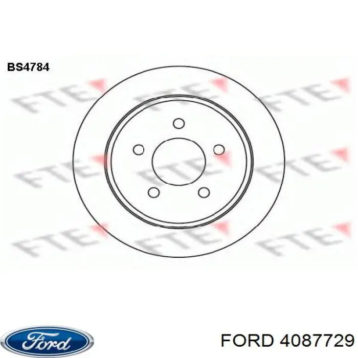 Задні дискові гальма Ford 4087729 ціна, від 33.88 USD