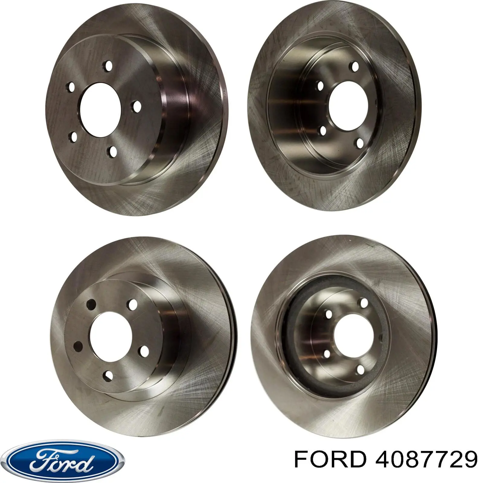 Диск гальмівний задній Ford 4087729