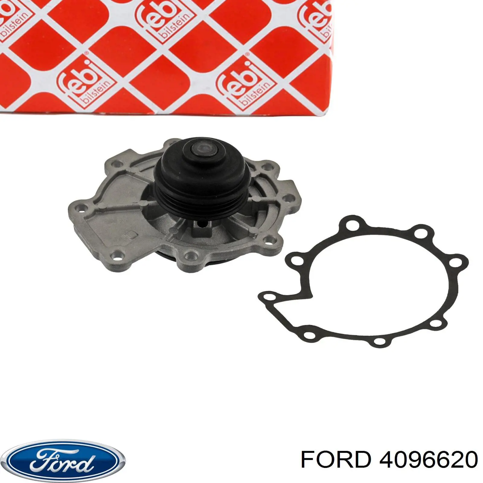 Помпа охолодження Ford 4096620 ціна, від 36.85 USD