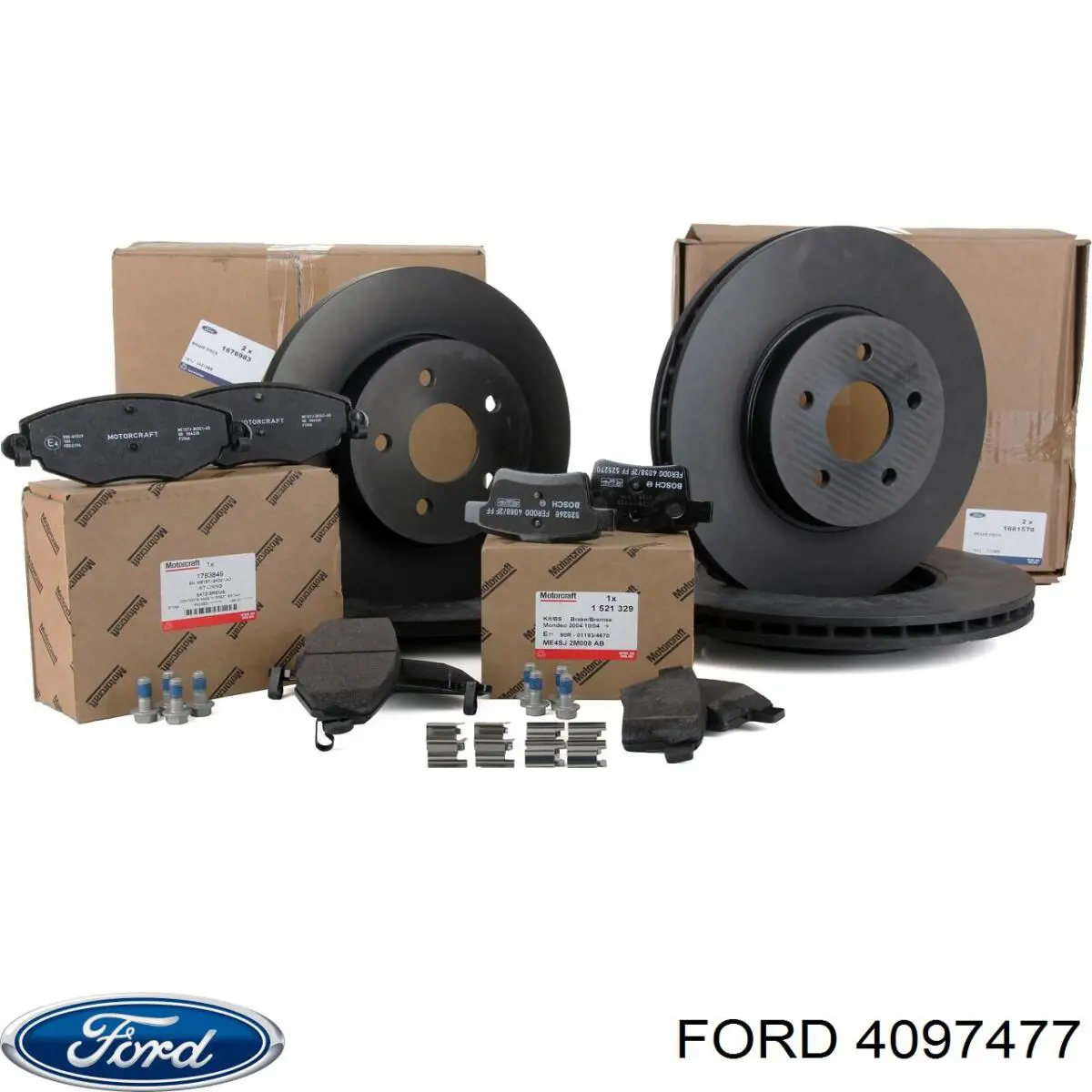 Гальмівні диски передні 4097477 Ford