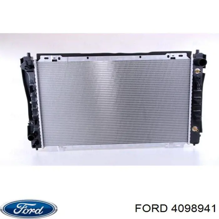 4098941 Ford радіатор охолодження двигуна