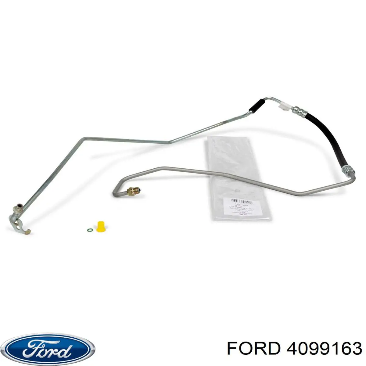 Купити 4099163 Ford Шланг ГПК, низького тиску, від рейки/механізму до бачка