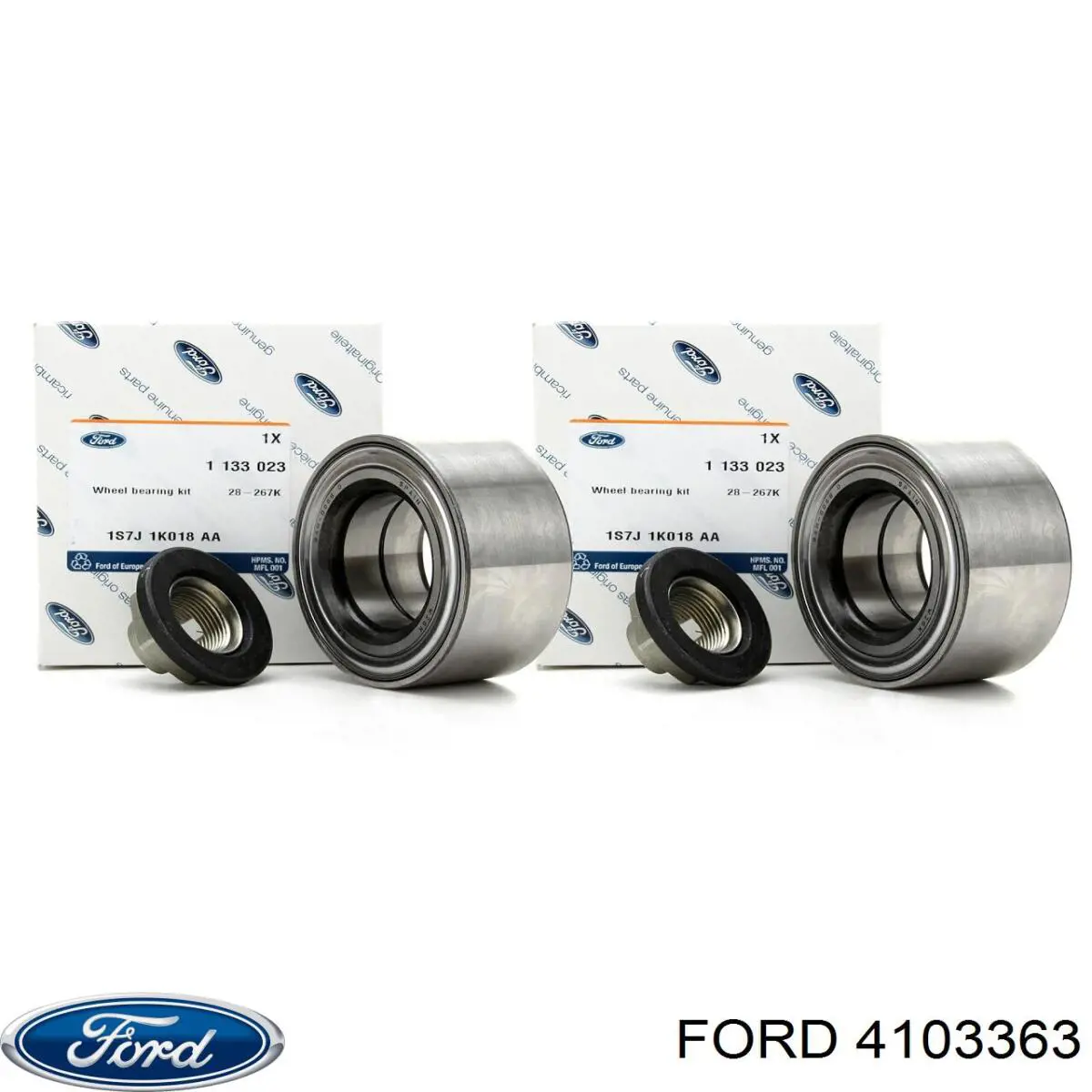 Купити 4103363 Ford Підшипник ступиці передньої