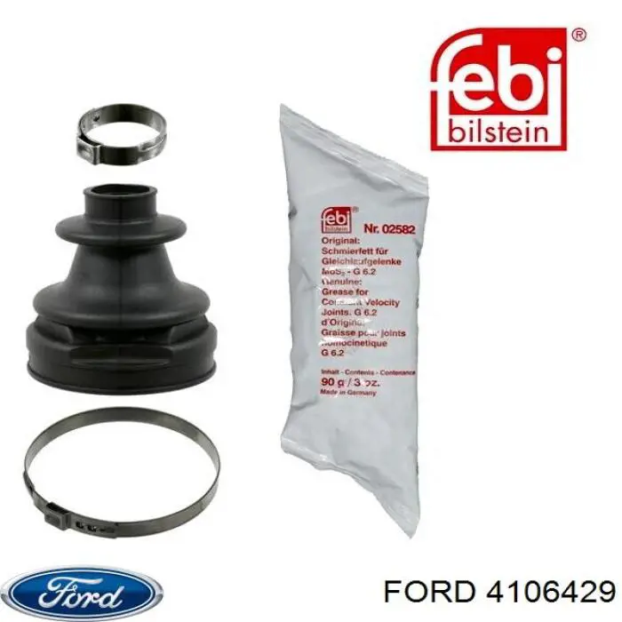 Пильник гранати внутрішній, передній півосі Ford 4106429 ціна, від 5.84 USD