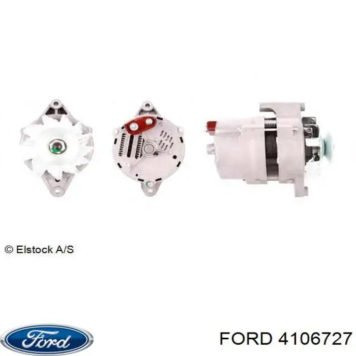4106727 Ford Радіатор охолодження двигуна