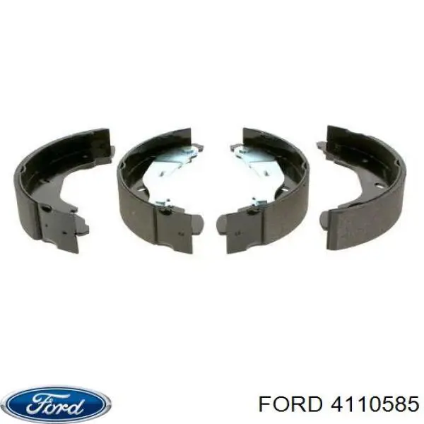 Колодки гальмові задні, барабанні 4110585 Ford