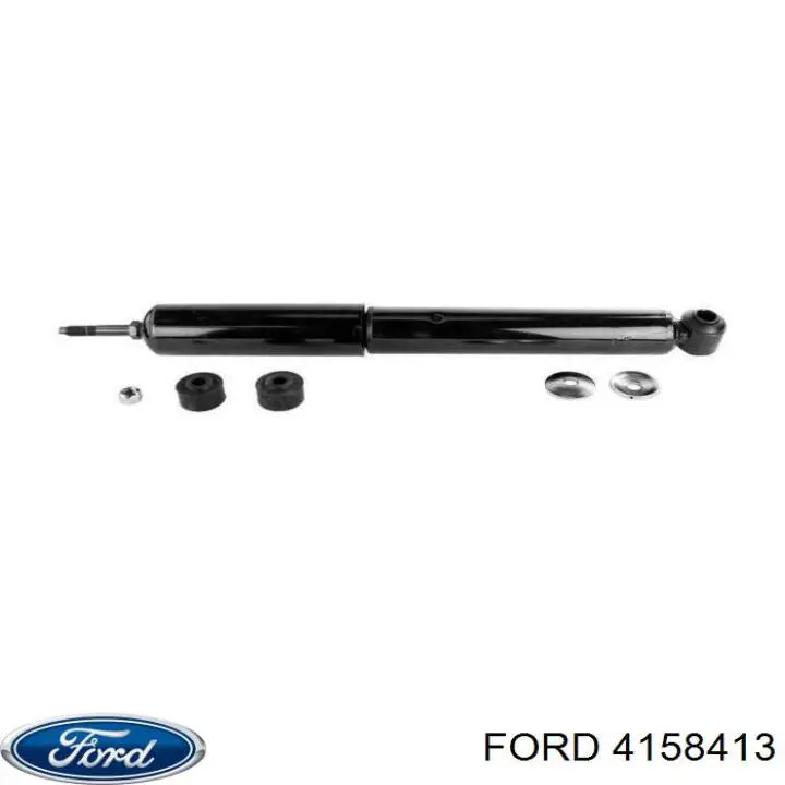 Ліве бокове дзеркало 4158413 Ford