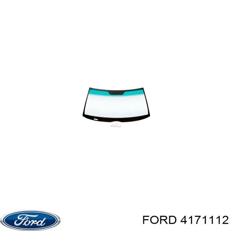 4171112 Ford скло заднє, 3/5-й двері (ляди)
