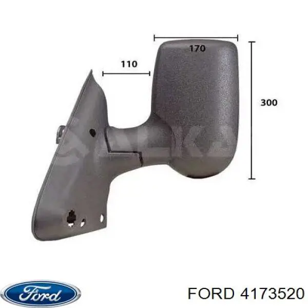 Дзеркало праве 4158420 Ford