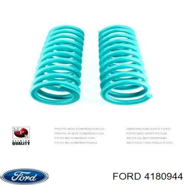 Задні пружини 4180944 Ford
