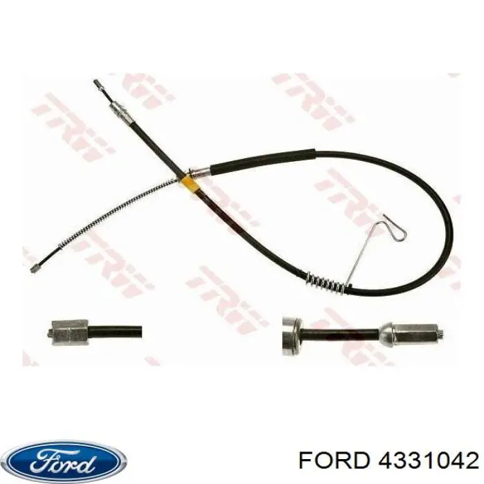 320457 Maxgear Трос ручного гальма задній, правий