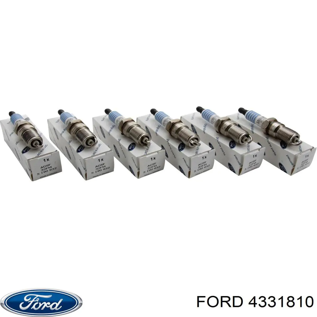 Свічки автомобільні Ford 4331810 ціна, від 7.97 USD
