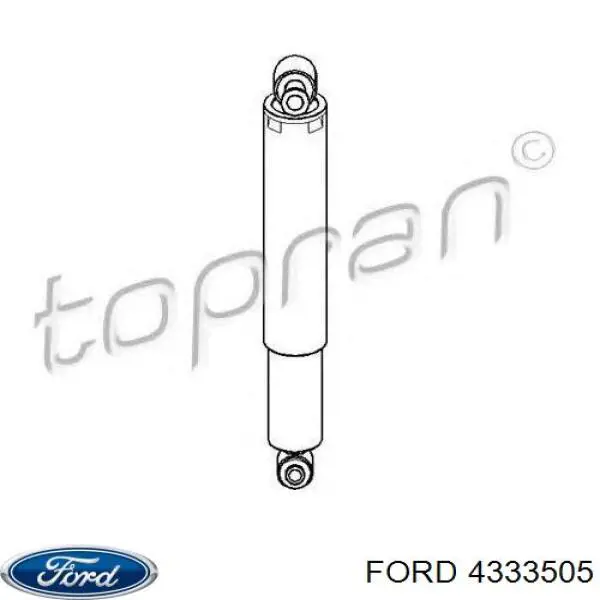 Амортизатор задній Ford 4333505 ціна, від 45.42 USD