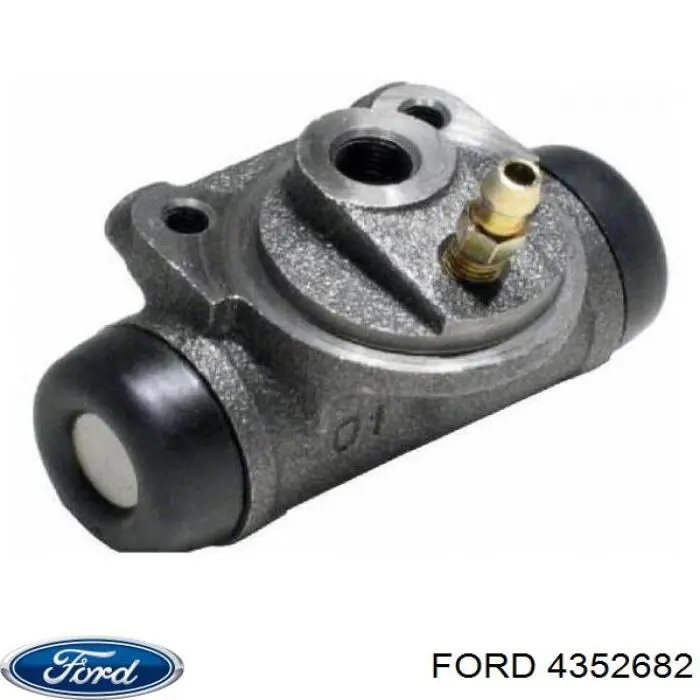 Бампер передній, права частина Ford 4352682 ціна, від 17.63 USD