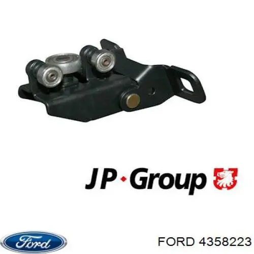 Ролик двері бічної/зсувної, правий центральний задній Ford 4358223 ціна, від 13.78 USD
