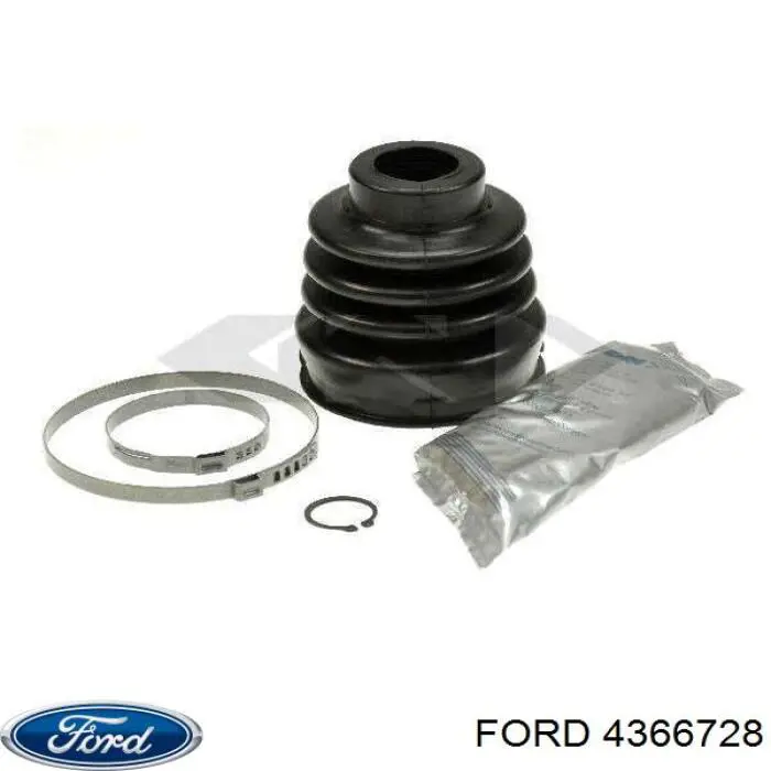 4366728 Ford Пружина підвіски задня