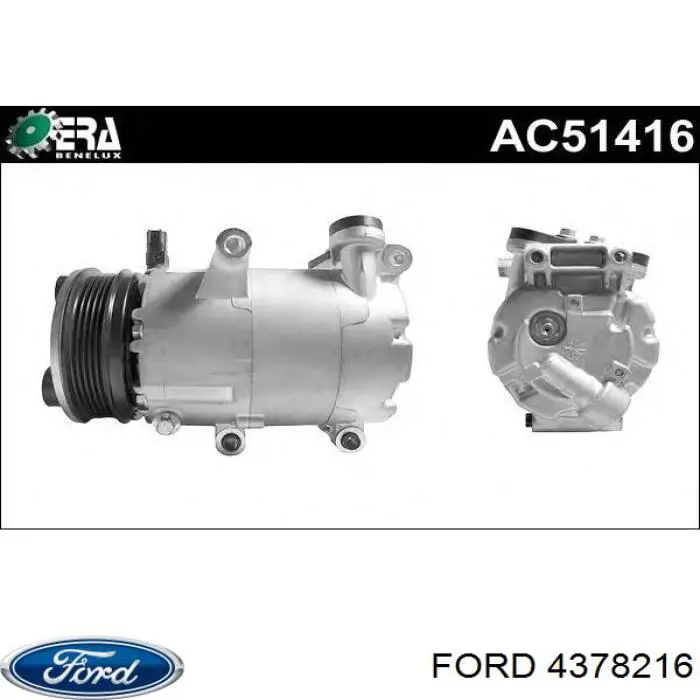 2T14V406A10AC Ford Амортизатор кришки багажника / двері 3/5-ї задньої