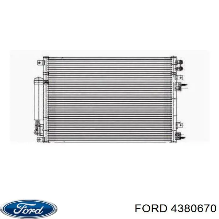 Ремкомплект ГРМ Ford 4380670