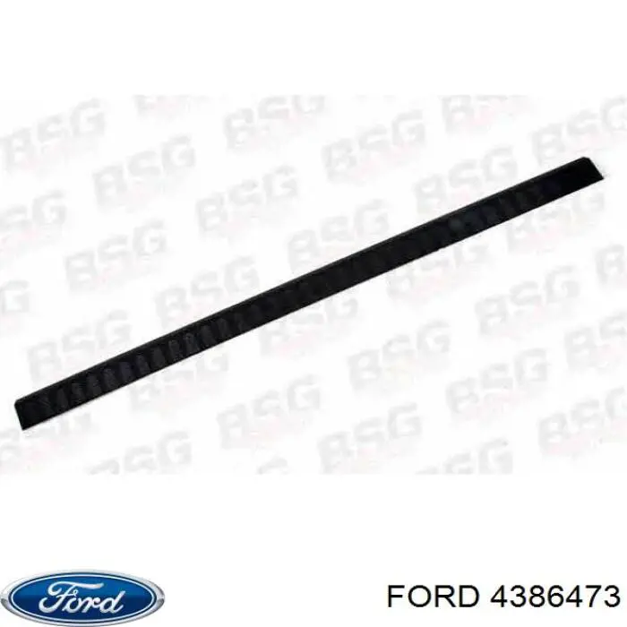 Бампер задній, центральна частина Ford 4386473 ціна, від 56.58 USD