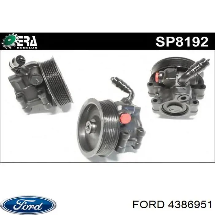 4386951 Ford насос гідропідсилювача керма (гпк)