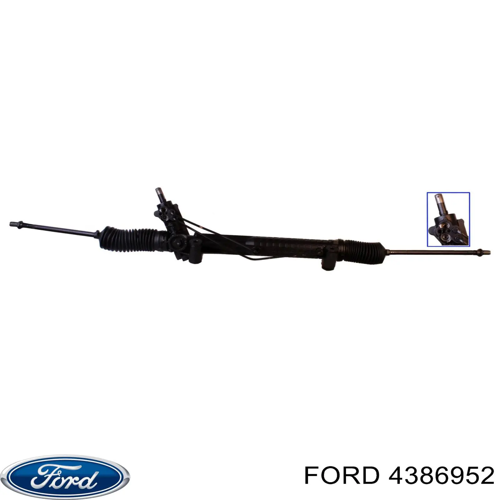 4386952 Ford рейка рульова