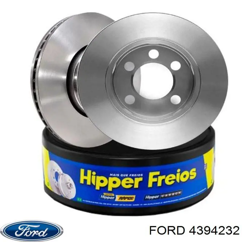 4394232 Ford Повітропровід (дефлектор) радіатора, лівий