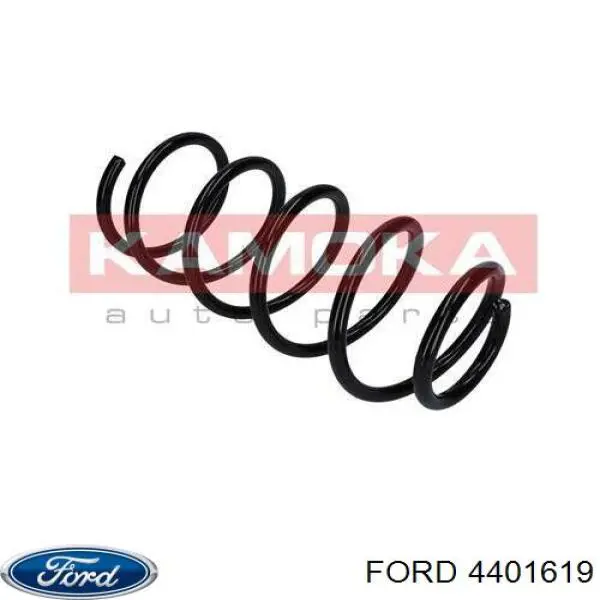 4401619 Ford Пружина амортизатора передняя