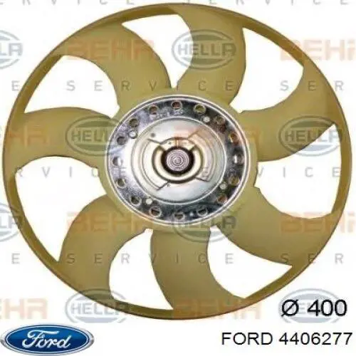 В'язкова муфта вентилятора Ford 4406277 ціна, від 43.50 USD