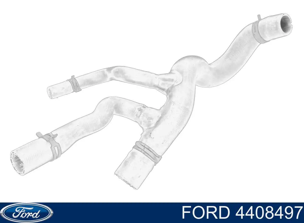 Шланг/патрубок радіатора охолодження, нижній Ford 4408497 ціна, від 39.83 USD