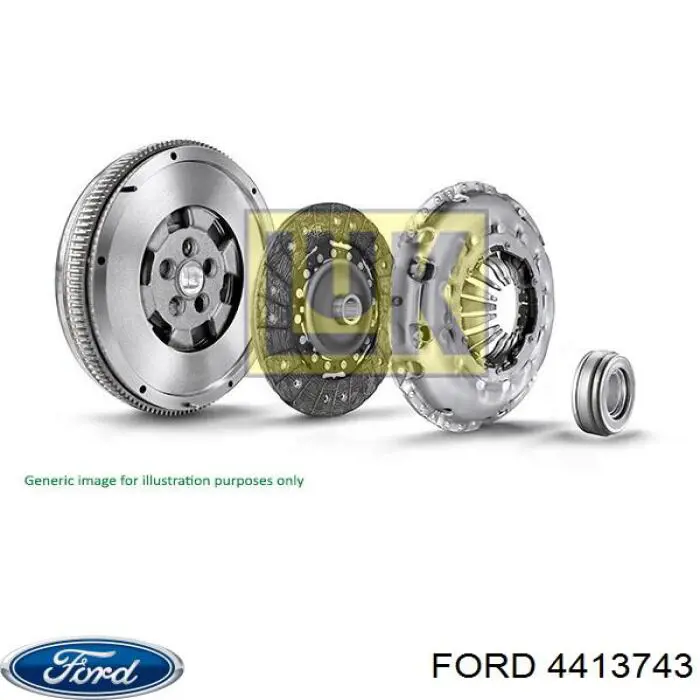 Купити 4413743 Ford Маховик із зубчастим ободом в зборі