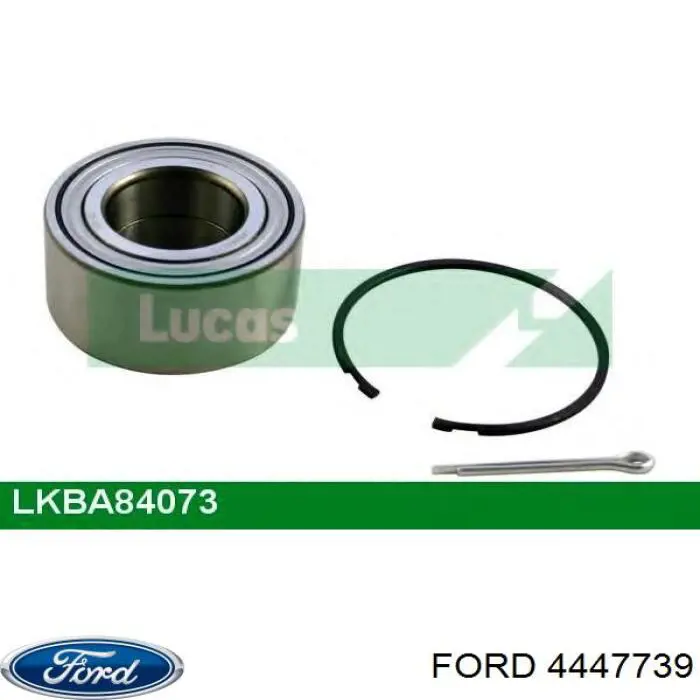 Купити 4447739 Ford Шланг гальмівний передній, лівий
