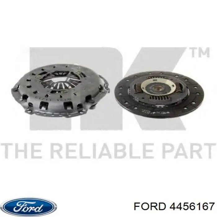 Купити 4456167 Ford Комплект зчеплення (диск, корзина, підшипник)