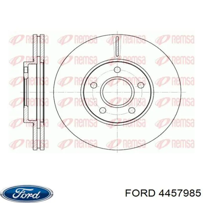 Диск переднього гальма Ford 4457985 ціна, від 42.97 USD