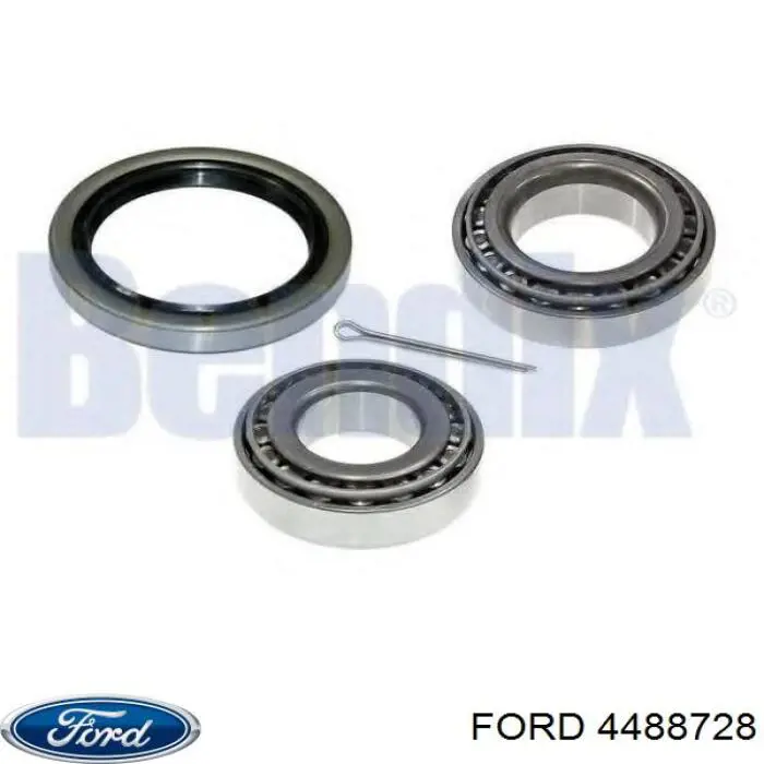 Підшипник маточини передньої, зовнішній Ford 4488728 ціна, від 16.24 USD