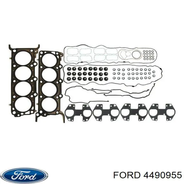 1046543 Ford прокладка головки блока циліндрів (гбц, права)