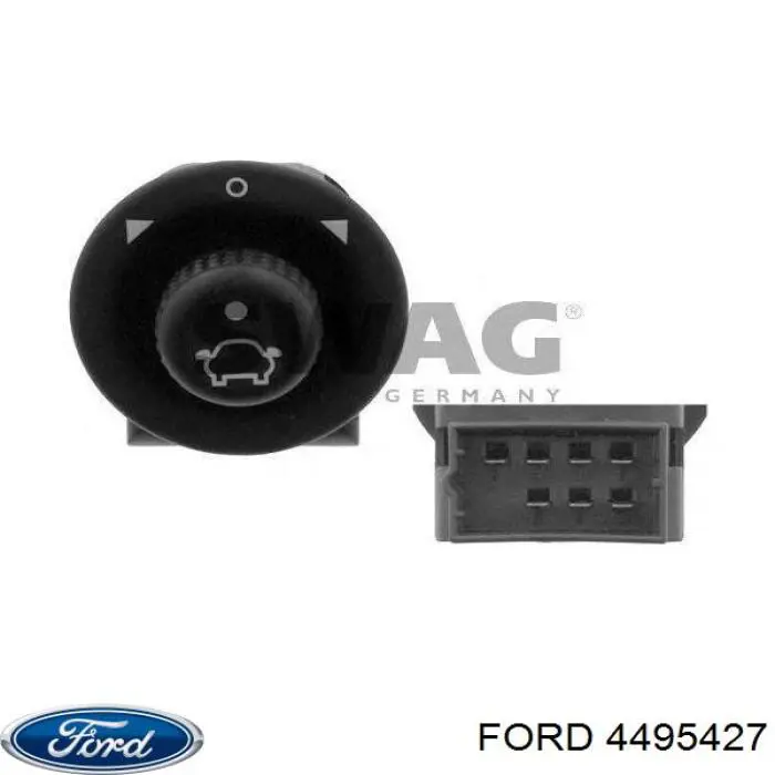 Блок керування дзеркалами заднього виду на Ford Transit (Е)