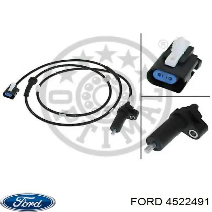 Датчик АБС задній лівий Ford 4522491 ціна, від 13.19 USD