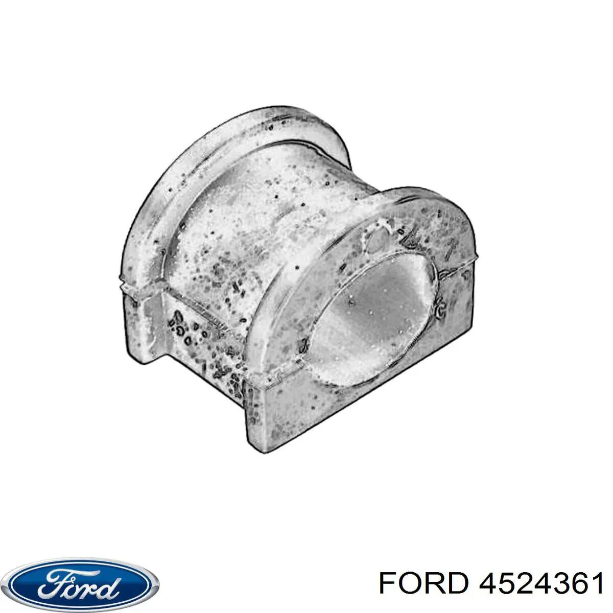 Купити 4524361 Ford Подушка стабілізатора передня