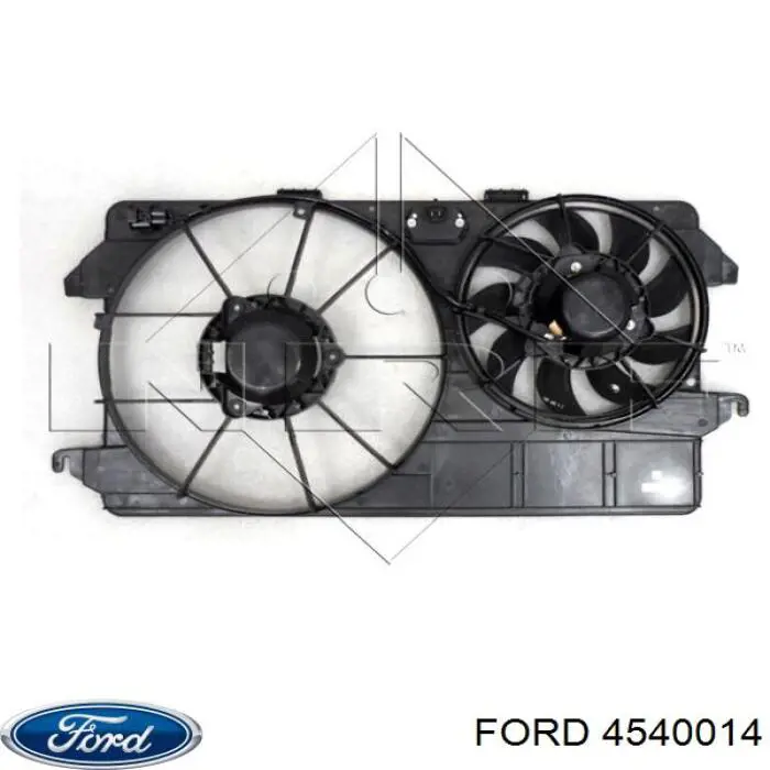 Дифузор радіатора охолодження, в зборі з двигуном і крильчаткою Ford 4540014 ціна, від 160.01 USD